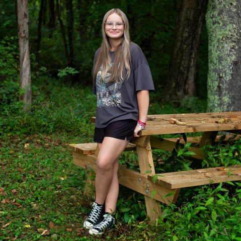 Fifteen-year-old Becky Pepper-Jackson.