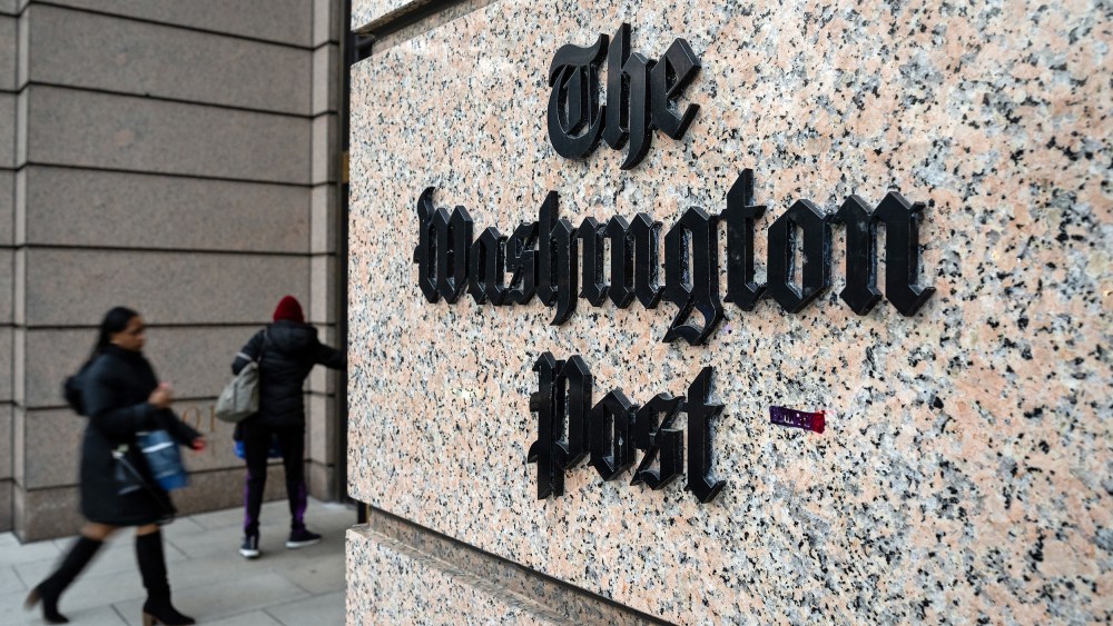 The Washington Post headquarters in Washington, D.C.