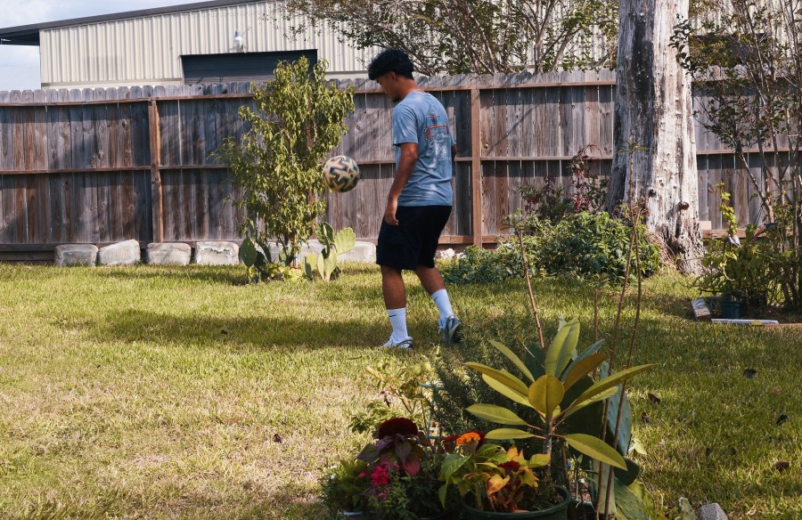 Arnoldo said the last thing his father told him before they were separated was that he believed in his soccer career.