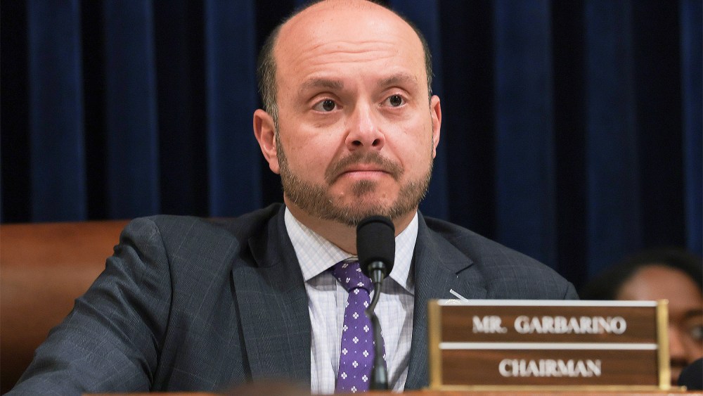 Chairman of the House Committee on Homeland Security Rep. Andrew Garbarino presides over a hearing on Dec. 11, 2025, in the Cannon House Office Building.