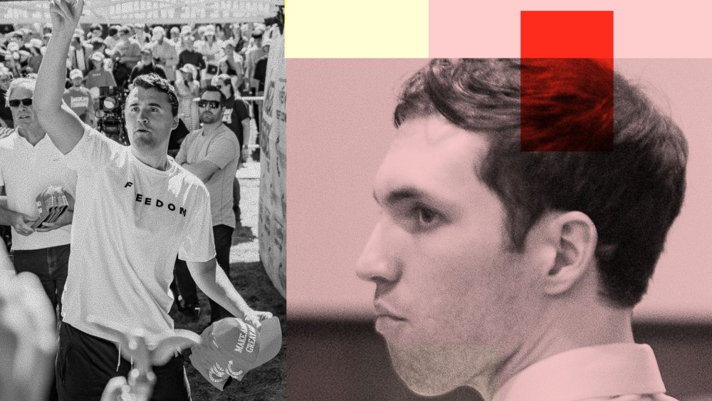 Photos of Tyler Robinson and Charlie Kirk