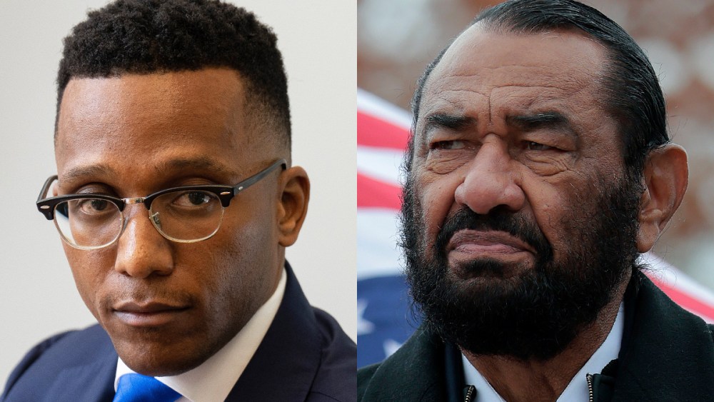 Rep. Christian Menefee; Al Green.