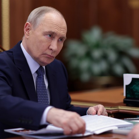Russian President Vladimir Putin