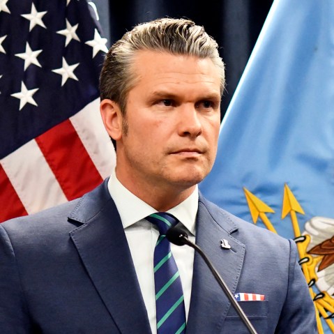Secretary of Defense Pete Hegseth.